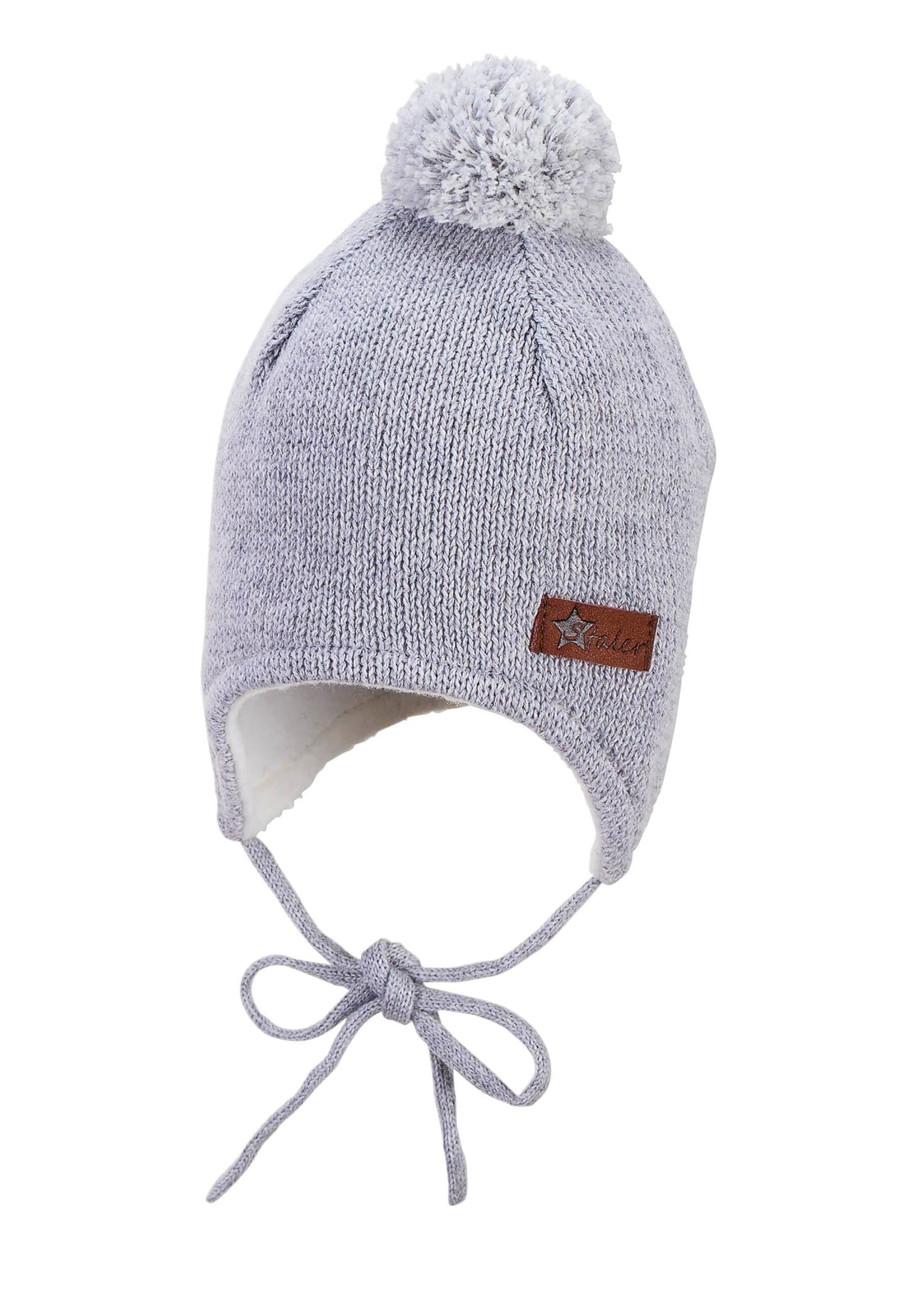 STERNTALER Mütze in Grau: Vorderseite