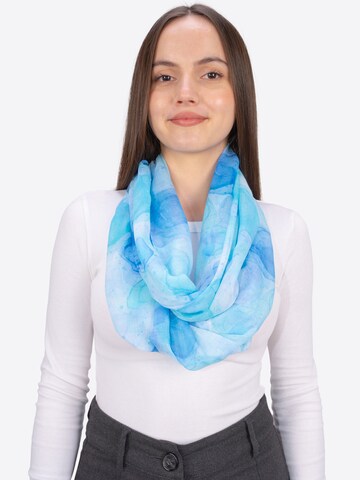 Seasons of April Tunnelsjaal 'Lissy' in Blauw: voorkant