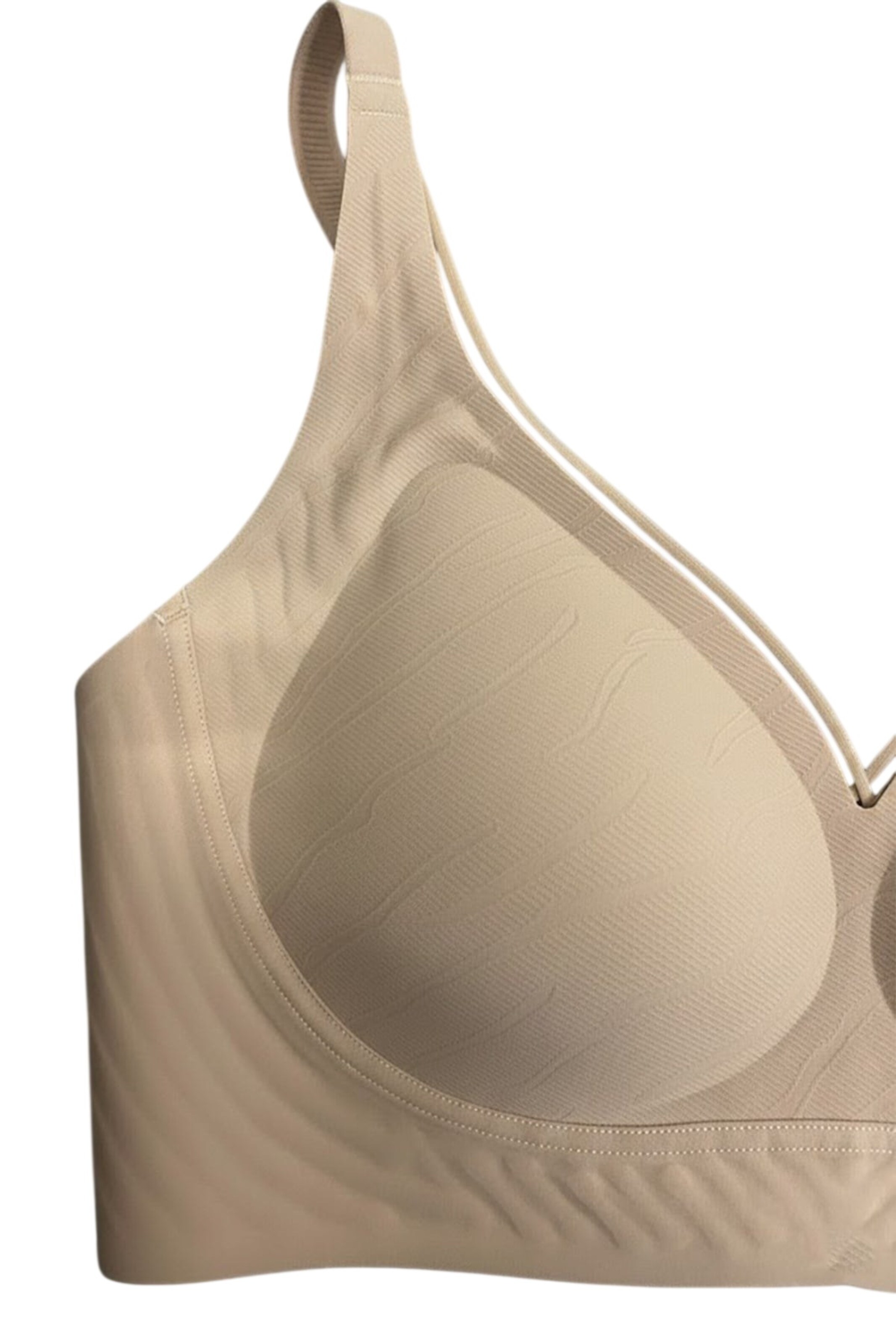 C&City Bralette Bra in Beige