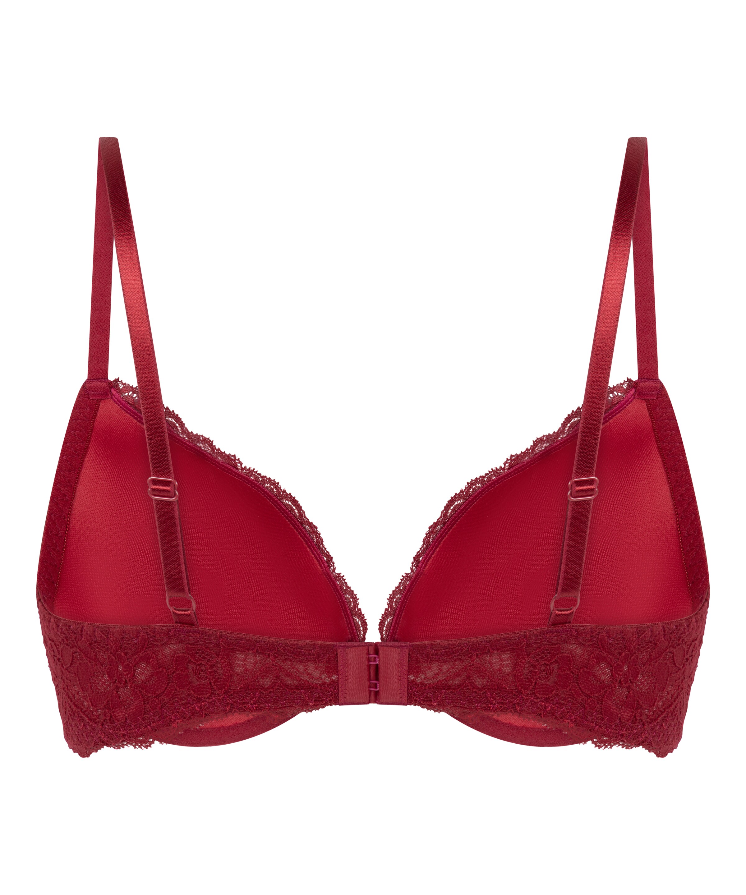 HunkemöllerT-shirt Grudnjak 'Marine' - crvena boja