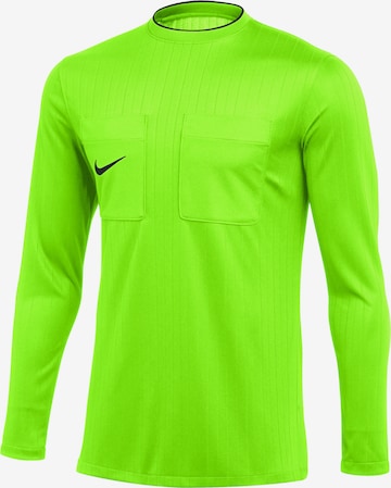 NIKE Tricot 'Referee Dry' in Groen: voorkant