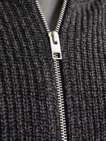 JACK & JONES Knit cardigan 'JJELewis' in Grey