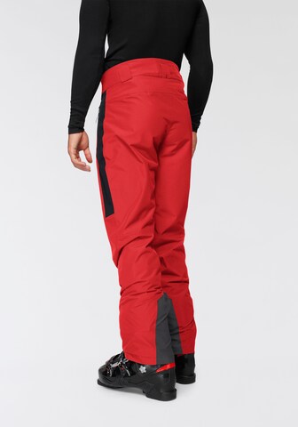 F2 Regular Workout Pants in Red