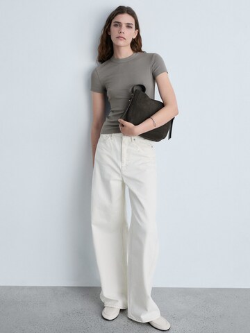 MANGO T-shirt 'BELMONTE' i grå