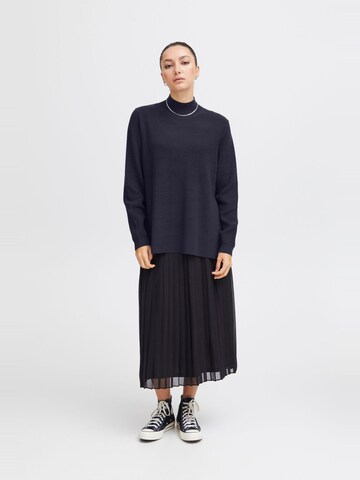ICHI Sweater ' Boston ' in Blue