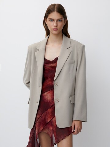 Pull&Bear Blazers in Beige: voorkant