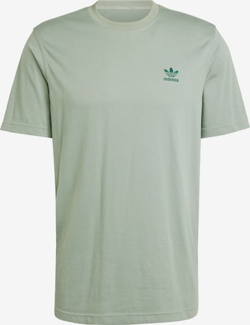 T-Shirt 'Trefoil Essentials' ADIDAS ORIGINALS en vert : devant