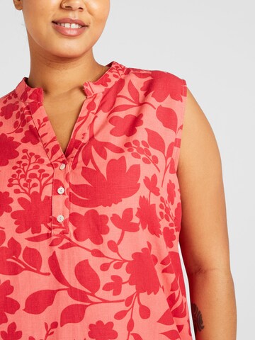 ONLY Carmakoma - Blusa 'URANUS' em rosa