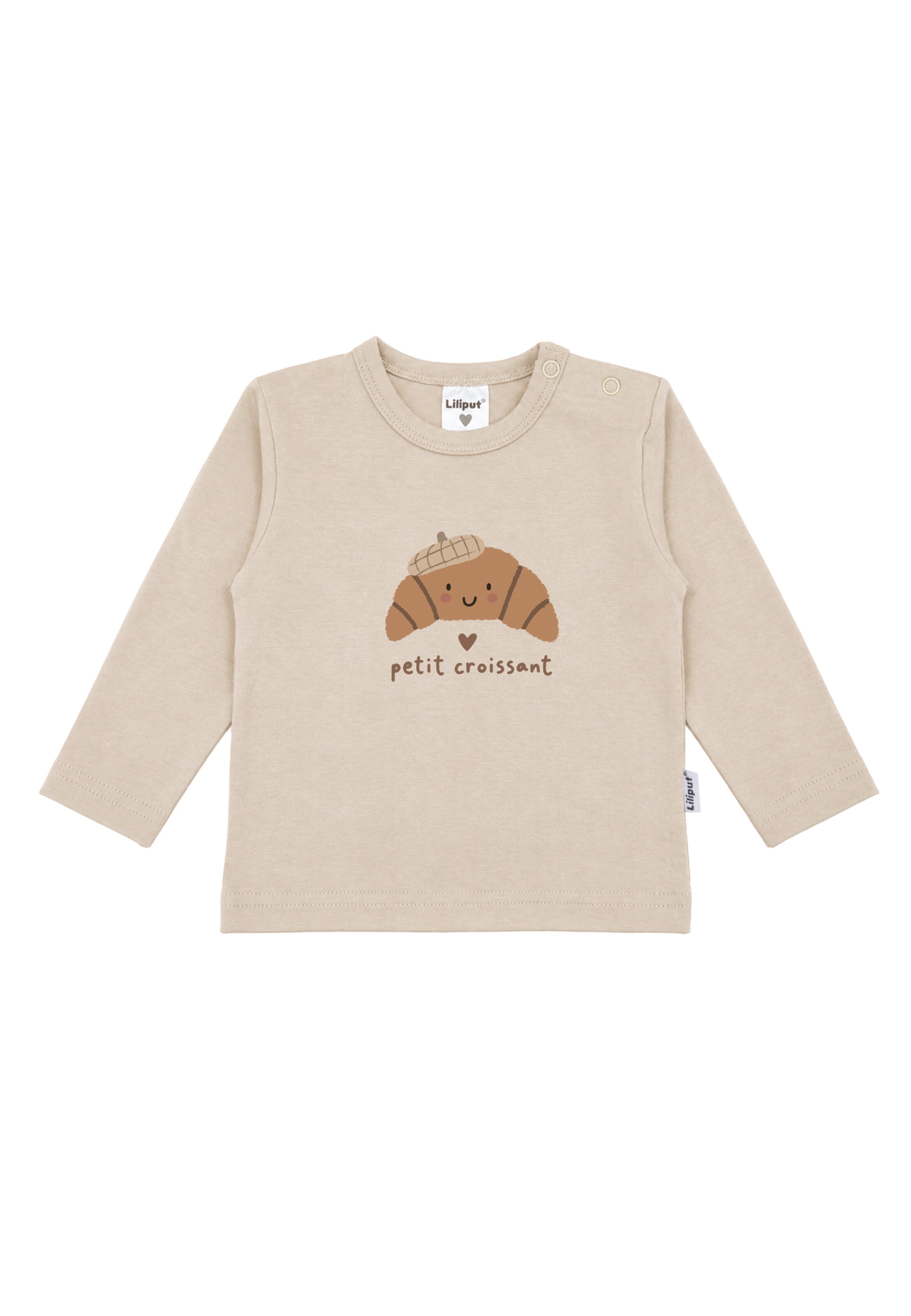 LILIPUT Shirt 'Petit Croissant' in 62-68 in Beige, Item view