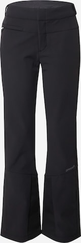 Spyder Расклешенный Спортивные штаны в Черный: спереди