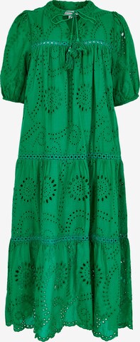 Robe Apricot en vert : devant