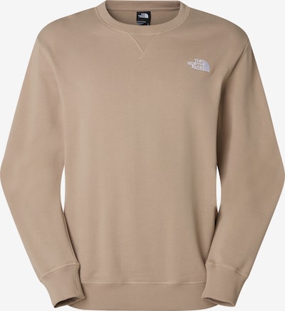Megztinis be užsegimo 'Essential Lite Crew' iš THE NORTH FACE, spalva – kupranugario / balta, Prekių apžvalga