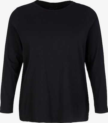 melns Tom Tailor Women + T-Krekls: no priekšpuses