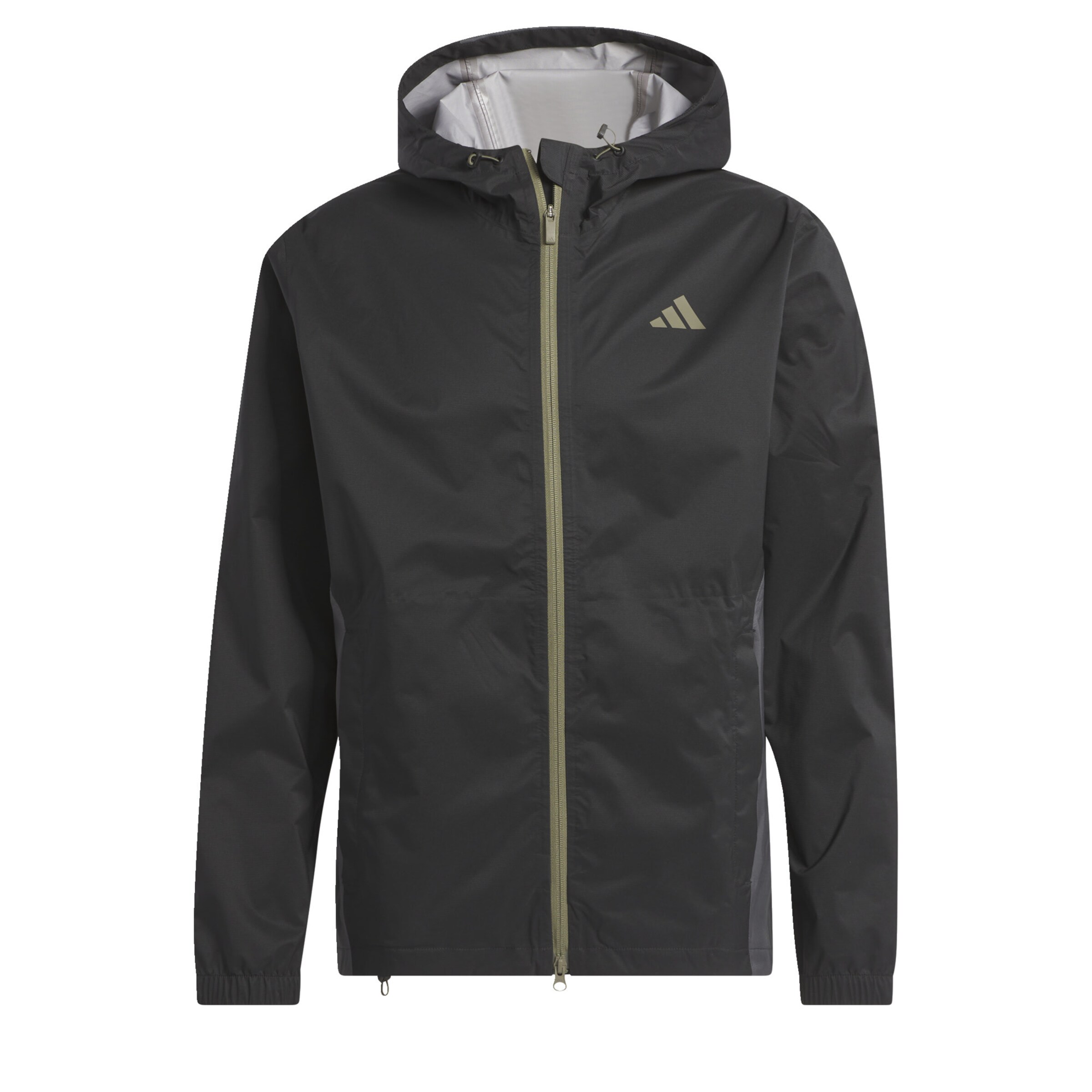 ADIDAS PERFORMANCE Sportjas 'RAIN.RDY Golf' in Zwart: voorkant