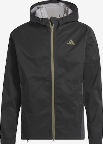 ADIDAS PERFORMANCE Outdoor jacket 'RAIN.RDY' in Black: front