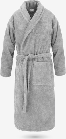 normani Long Bathrobe in Grey: front