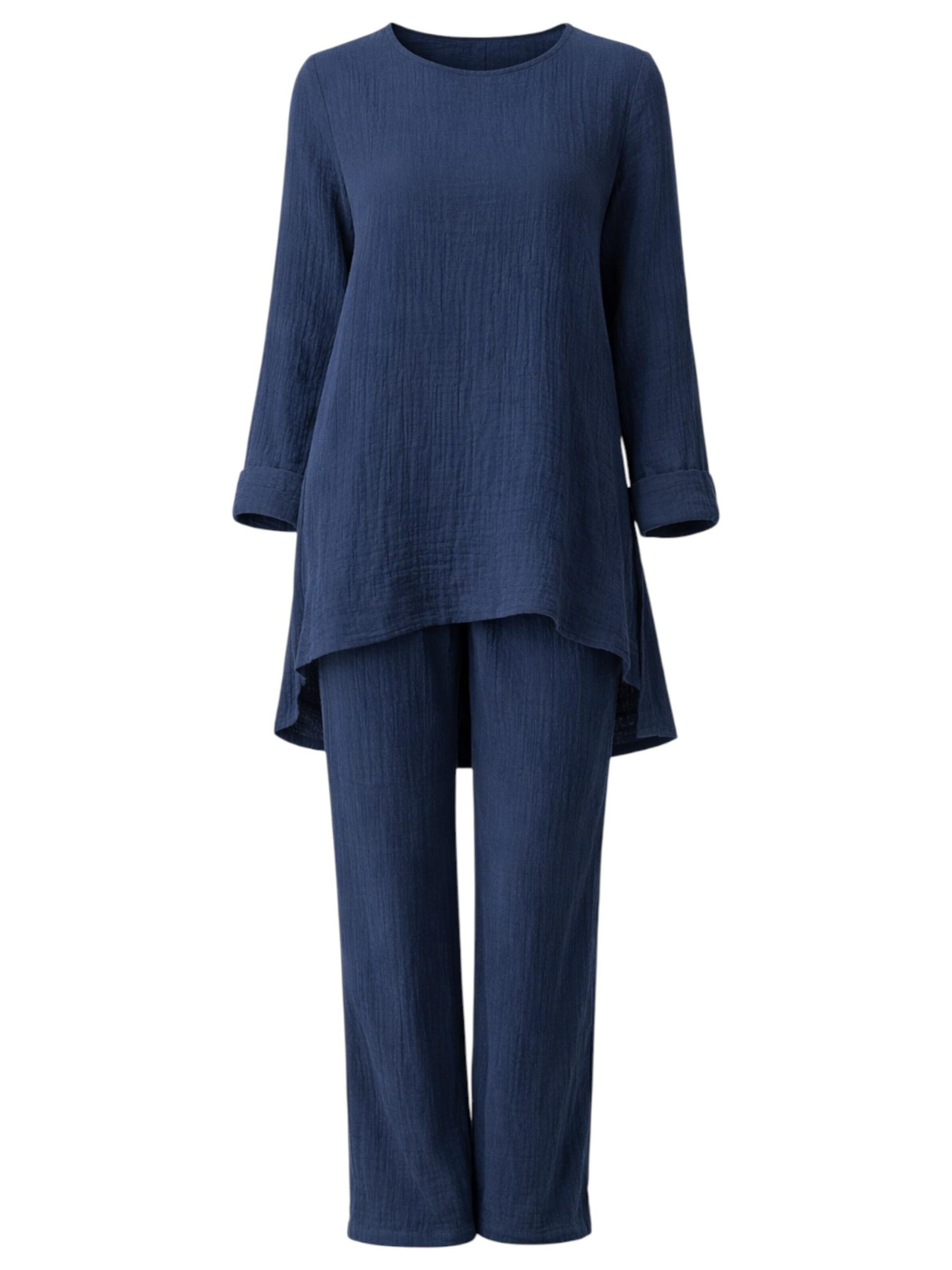 WENOR Huispak 'Ayda Modest' in Blauw: voorkant