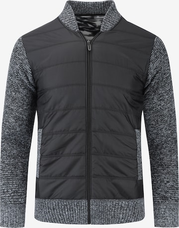 Youthup Strickjacke in Grau: Vorderseite