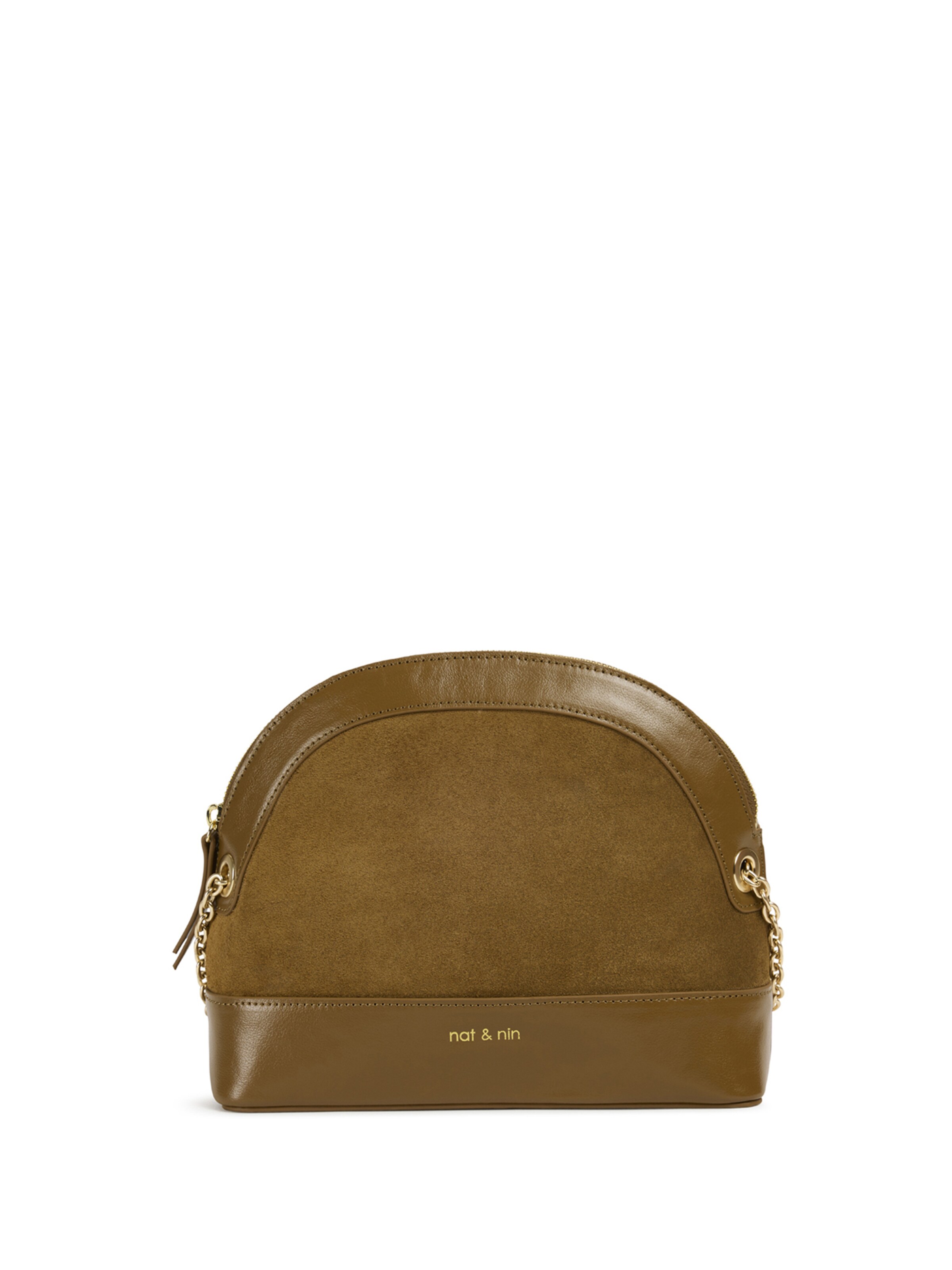 Nat&Nin Skuldertaske 'Juliet' i brun: forside