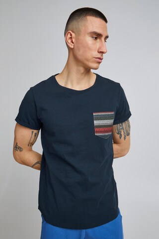 BLEND Shirt 'ELANDRO' in Blauw: voorkant