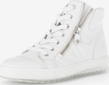 GABOR High-Top Sneakers in White: front