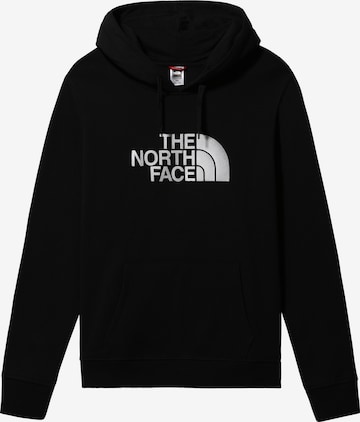 THE NORTH FACE Sweatshirt 'DREW PEAK' in Zwart: voorkant