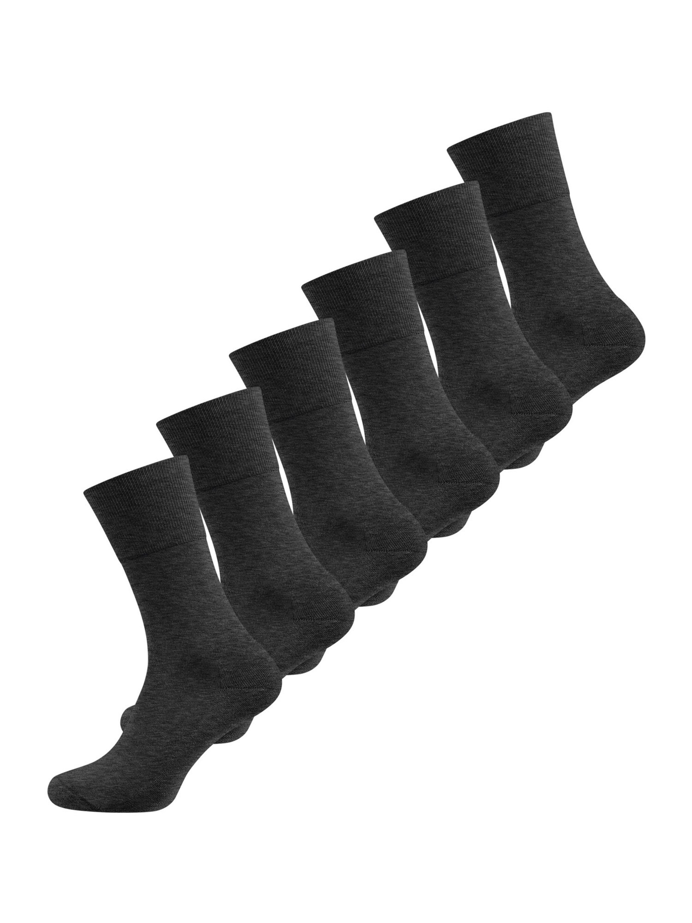 Nur Die Sokken ' Baumwolle Aktiv Sport und Freizeit ' in Grijs: voorkant