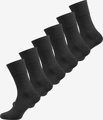 Chaussettes ' Baumwolle Aktiv Sport und Freizeit ' Nur Die en gris : devant