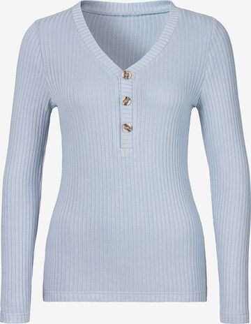 LASCANA Shirt in Blauw: voorkant