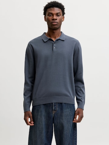 Pullover 'JJEBasic' di JACK & JONES in blu: frontale