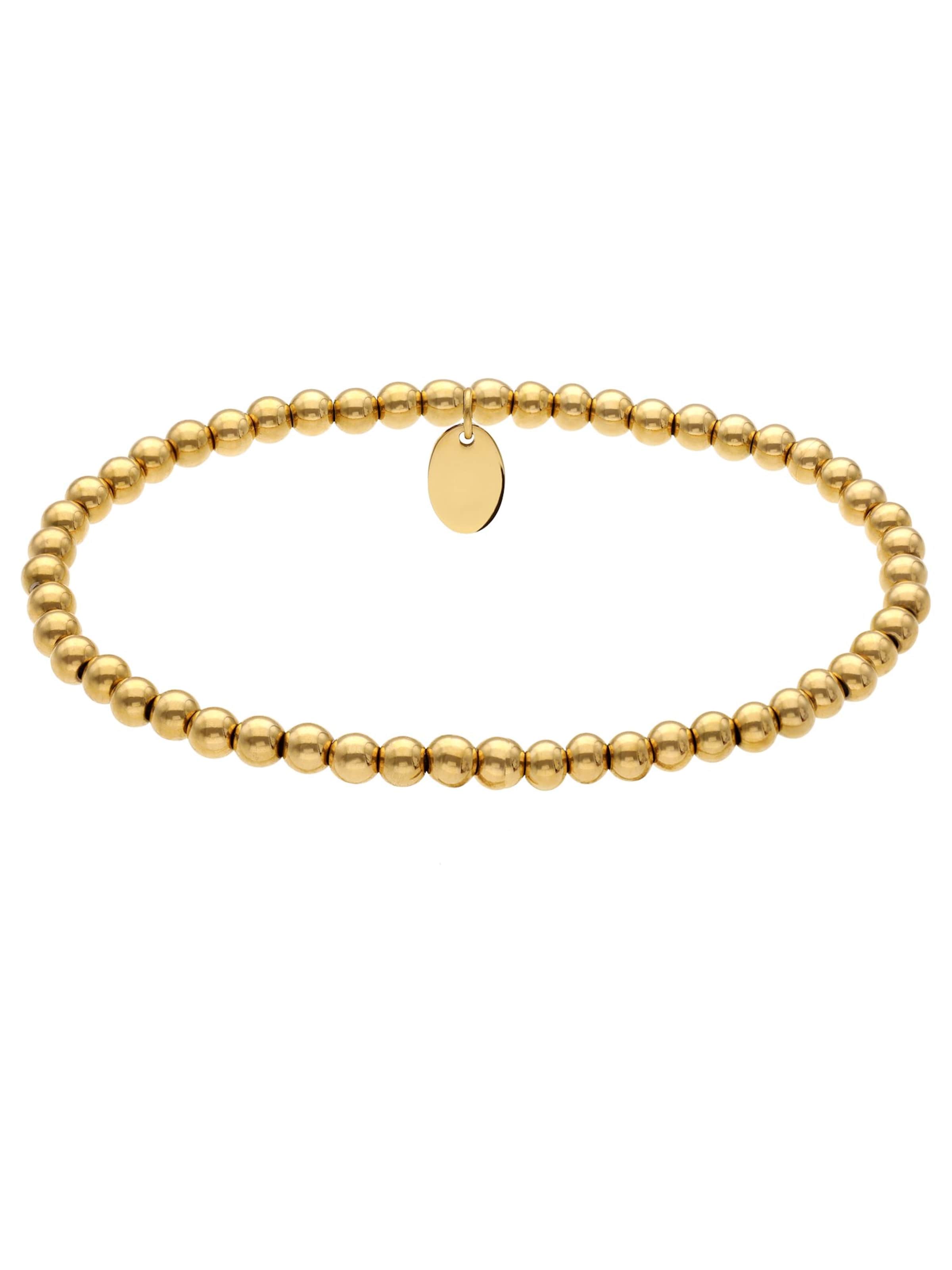 Lucardi Armband in Gold: Vorderseite