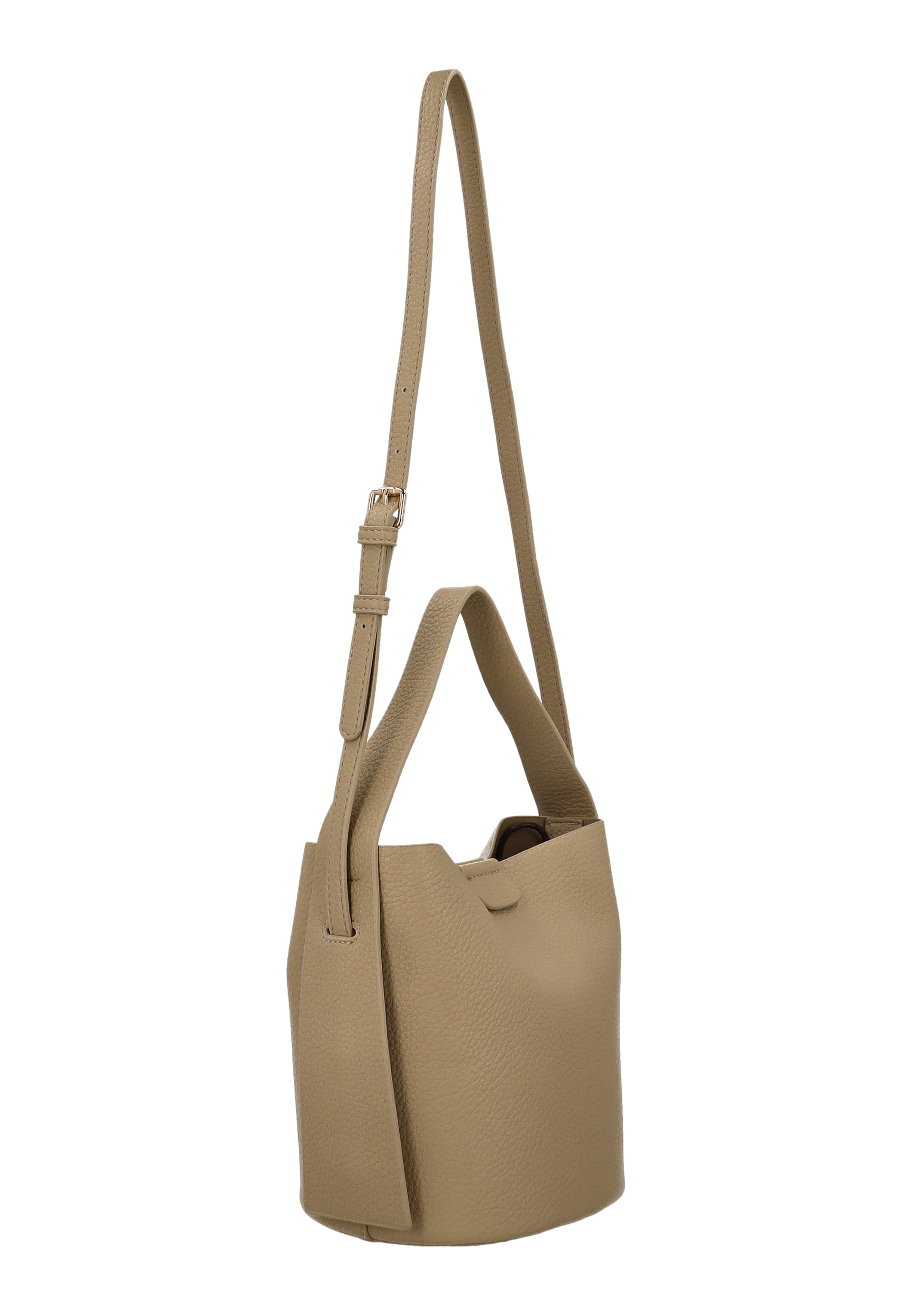 usha WHITE LABEL - Bolso saco en beige