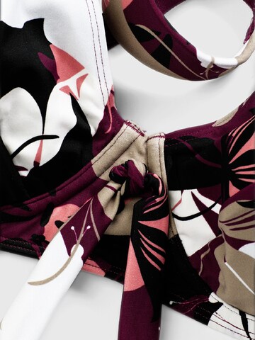 bonprix Minimizer Bikini in Lila