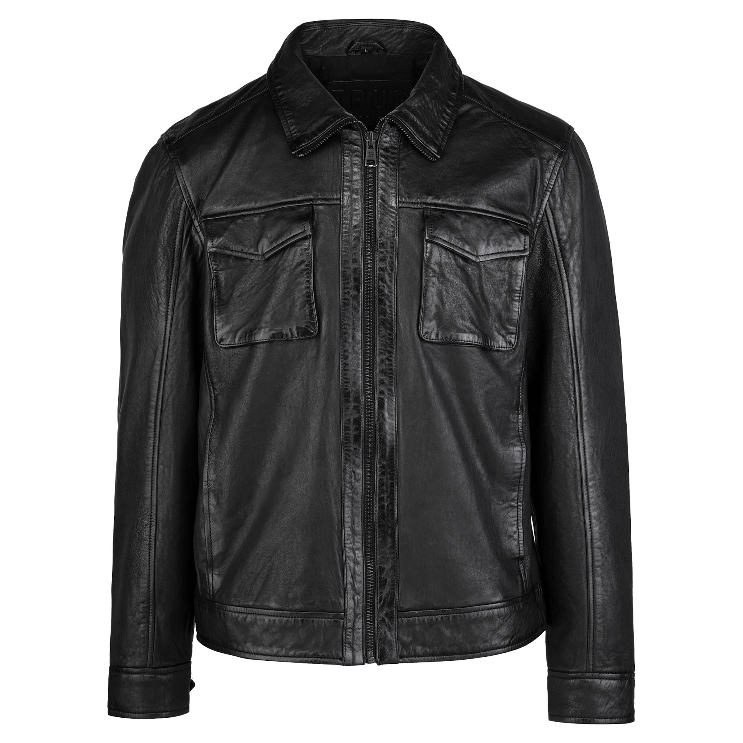 trueprodigy Övergångsjacka 'Jax' i svart: framsida