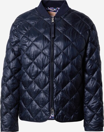 BOSS Orange Between-Season Jacket 'Pamona' in Blue: front