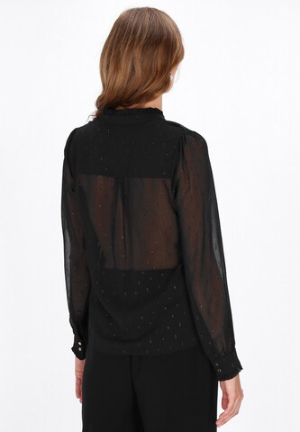 faina - Blusa en negro