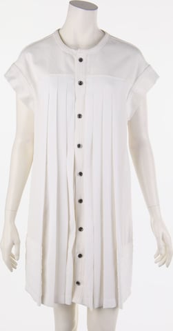 Diesel Black Gold Dress in XL in White: front