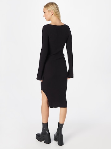 Y.A.S Knitted dress 'LIVIA' in Black