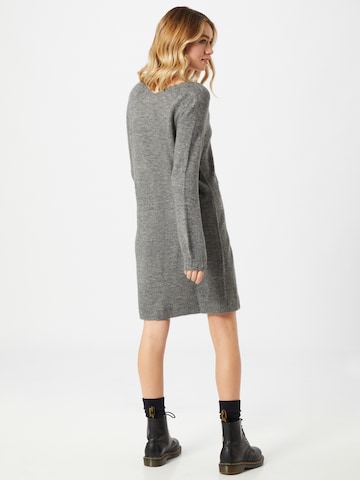 JDY Knitted dress 'Elanora' in Grey