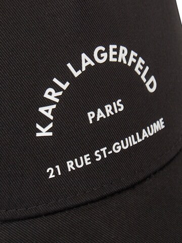 Karl Lagerfeld Cap in Black