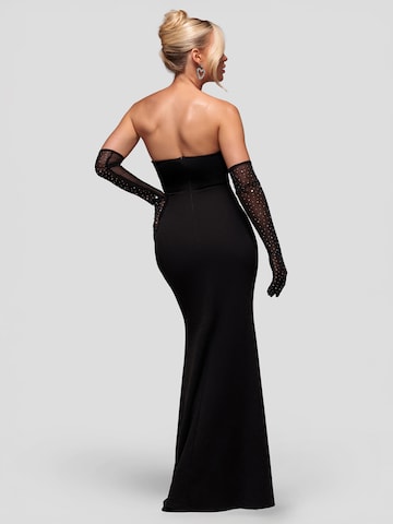 Robe de soirée GODDIVA en noir