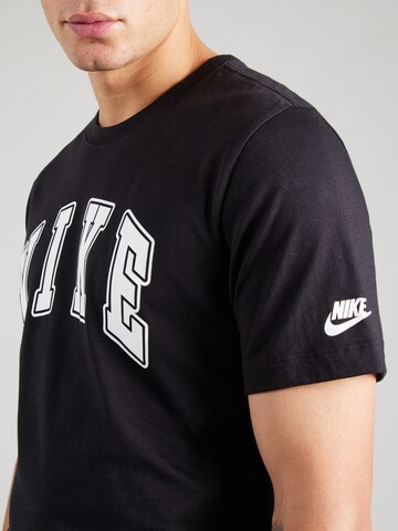 Nike Sportswear Shirt 'CLUB' in Black