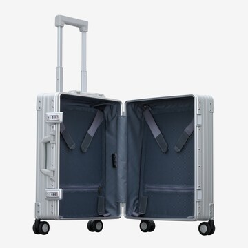 Aleon Traveler Domestic 4-Rollen Kabinentrolley 55 cm in Silber