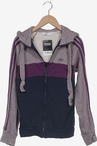 ADIDAS ORIGINALS Sweatshirt & Zip-Up Hoodie in M in Purple: front