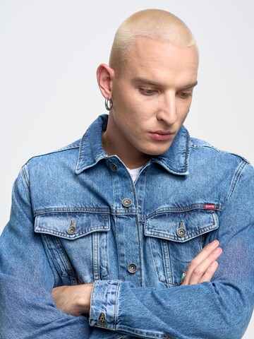 Veste mi-saison 'Charlie' BIG STAR en bleu