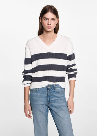 MANGO TEEN Flared Jeans in Blau