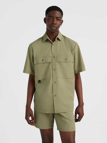 O'NEILL Comfort fit Button Up Shirt in Green: front