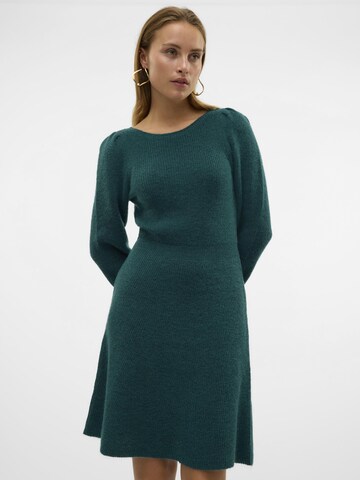 VERO MODA Knit dress 'FLAVOUR' in Green