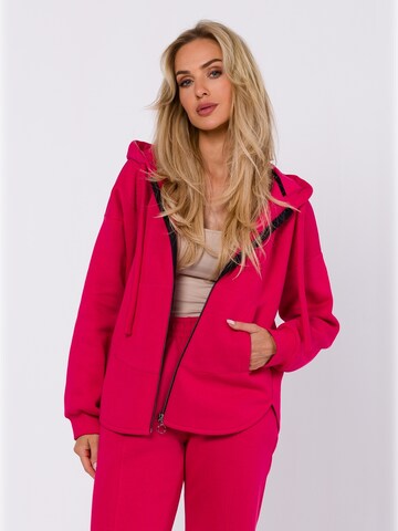 made of emotion - Sudadera 'M761 ' en rojo: frente