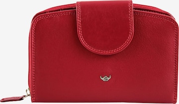 Porte-monnaies 'Polo' GOLDEN HEAD en rouge : devant